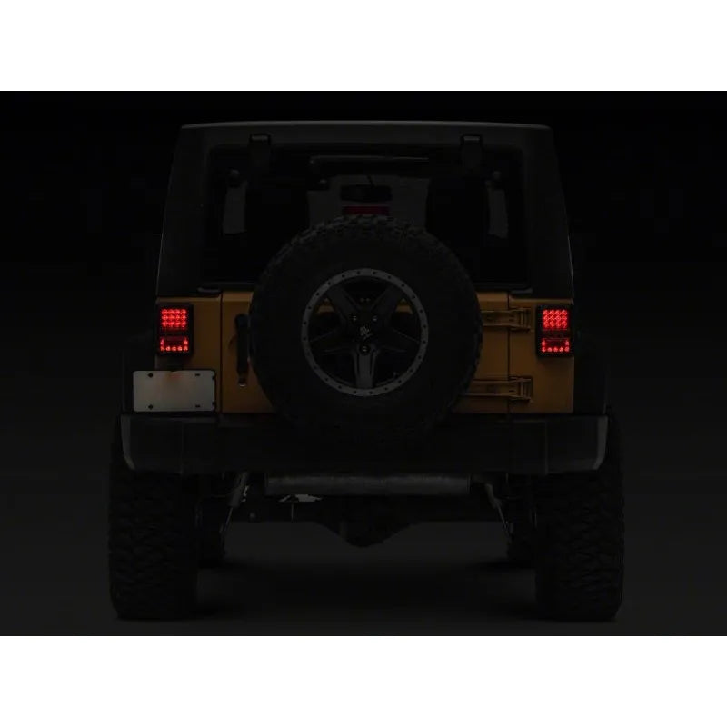 Raxiom 07-18 Jeep Wrangler F&R Axial Lux LED Tail Lights | Jeep Wrangler JK (07-18/97-07) (J141596)