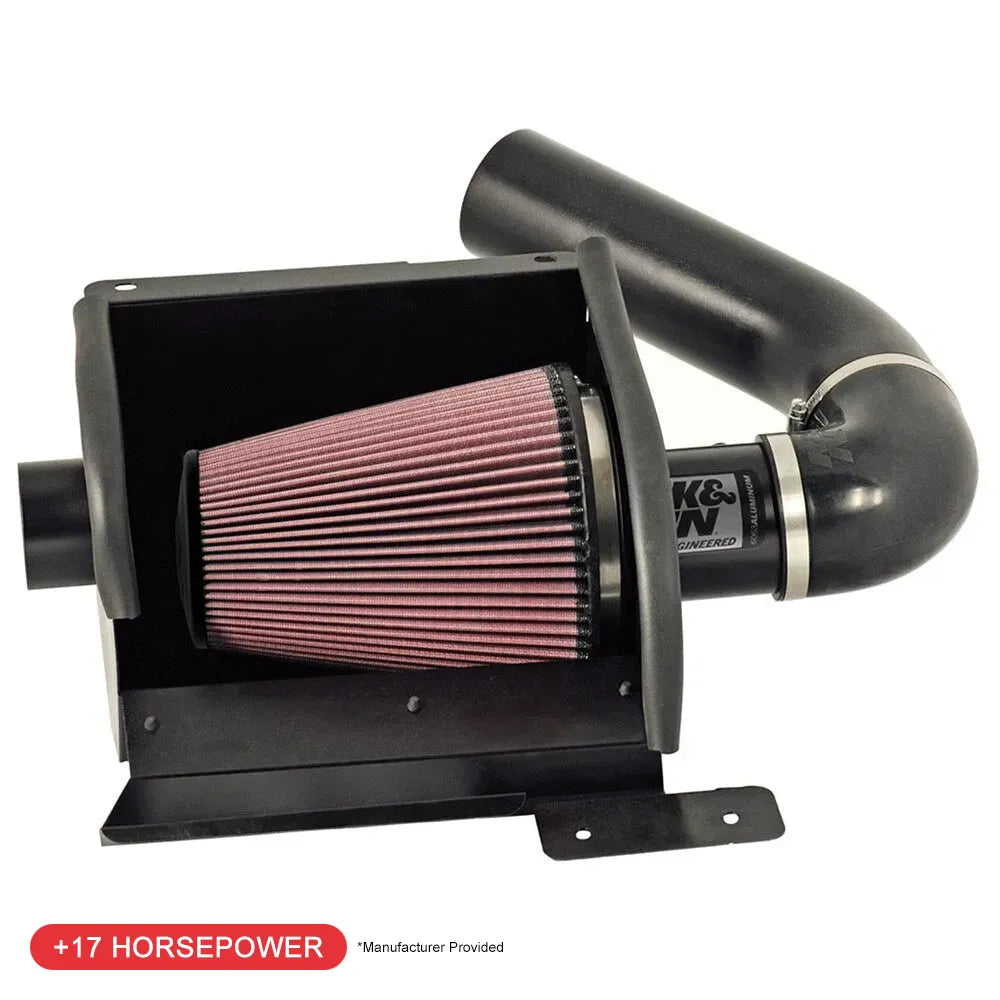 K&N Engineering Black High Flow Performance Kit: Ford E350 / Econoline V10 1997 - 2008 6.8L