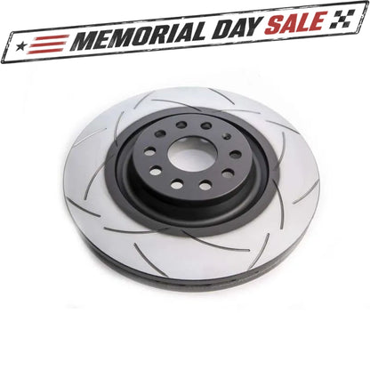 DBA Front T2 Slotted Street Series Rotor | Volkswagen Golf R (15-19) (DBA2830S)