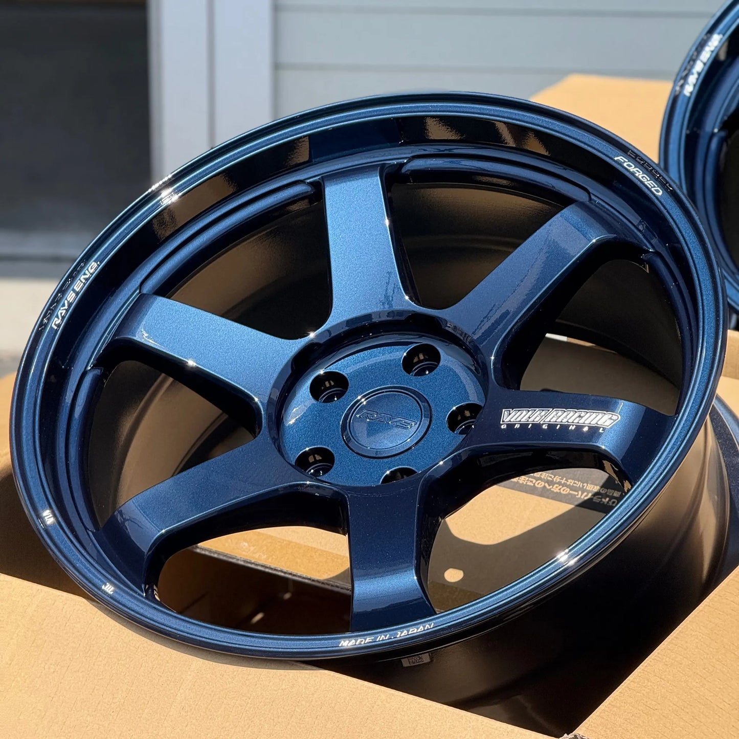 Volk Racing TE37 Ultra M-Spec 19x9.5 +23, 19x11 +37 5x120 Mag Blue (SET)