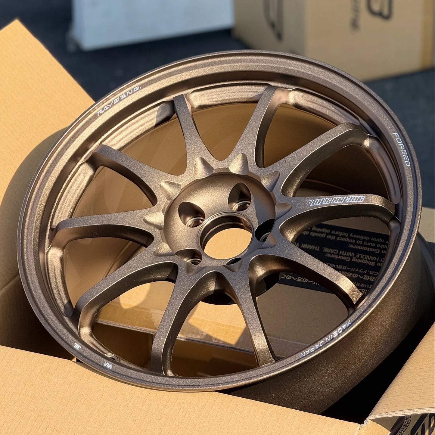 Volk Racing CE28N-Plus 17x9.5 +45 5x100 Bronze (SET)