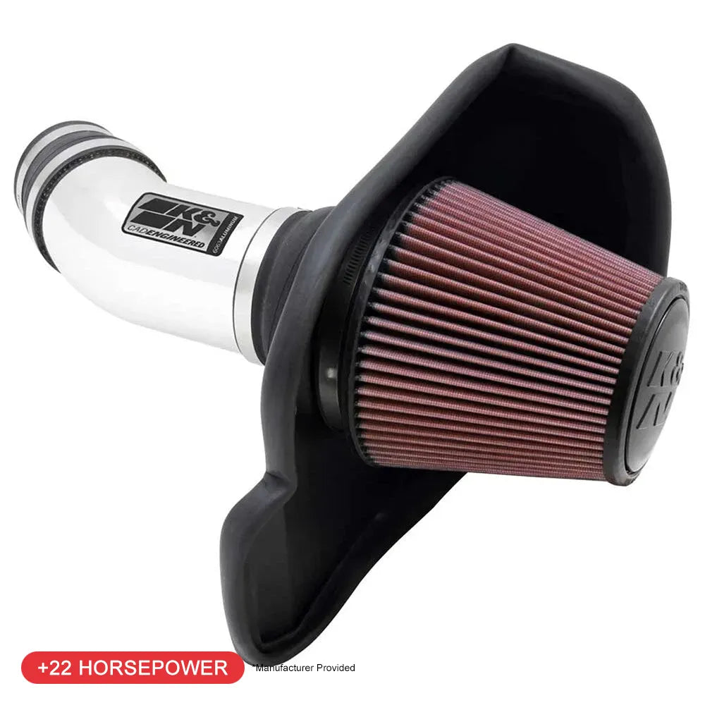 K&N Engineering Performance Intake Kit Typhoon: Dodge Challenger 2011 6.4L V8