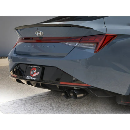 aFe Takeda Axle-Back Exhaust | Hyundai Elantra N (16-26) L4-1.6L (49-37045-B)