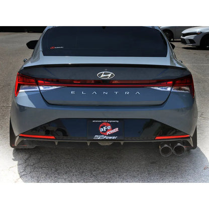 aFe Takeda Axle-Back Exhaust | Hyundai Elantra N (16-26) L4-1.6L (49-37045-B)