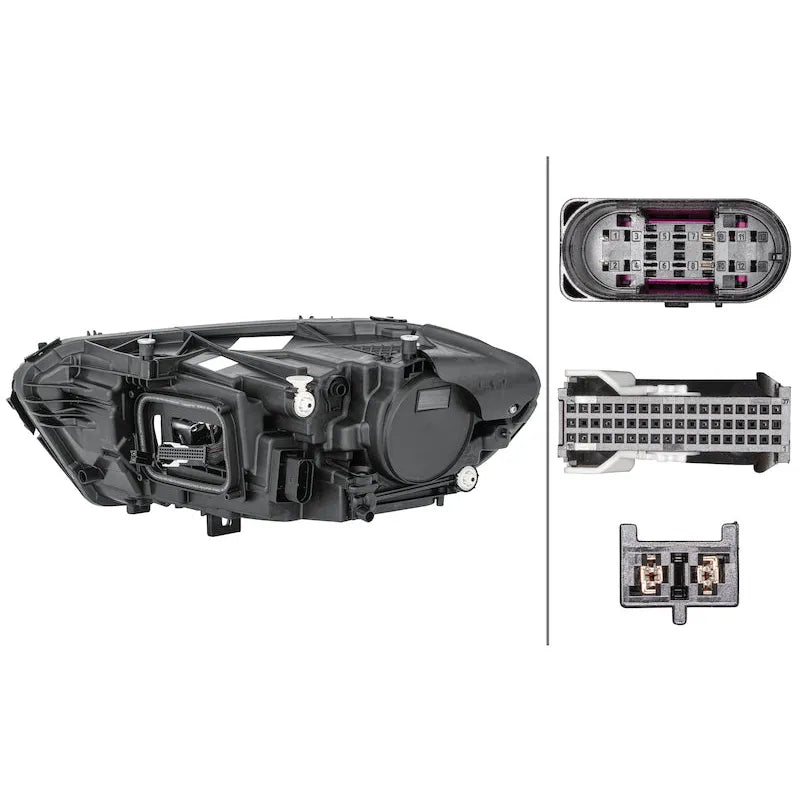Hella Headlamp Rh Led Static A Class 18-26 (015091861)