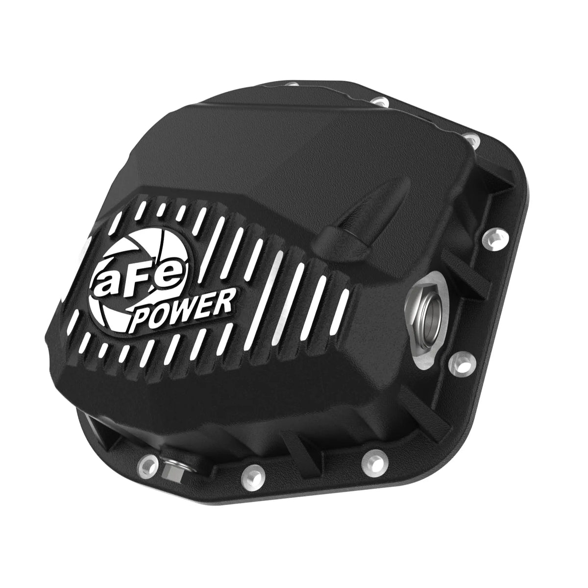 aFe Pro Series Rear Differential Cover Black w/ Machined Fins | Ford F-150 (97-23) (46-71320B)