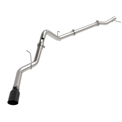 aFe 23-23 GM L6-3.0L HD 3IN SS Back Exhaust System | Silverado EV/GMC Sierra 3500 HD (49-44144-B)