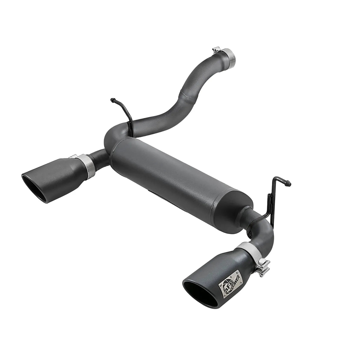 aFe 2.5in 409 SS Axle-Back Exhaust | Jeep Wrangler JL V6 3.6L (18+) (49-48067-B)