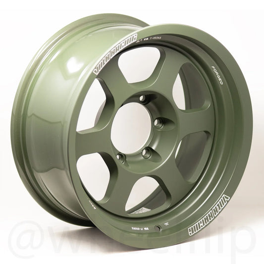Volk Racing TE37XT M-Spec 17x8 -20 6x139.7 Matte Green (SET)