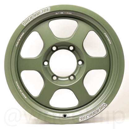 Volk Racing TE37XT M-Spec 17x8 -20 6x139.7 Matte Green (SET)