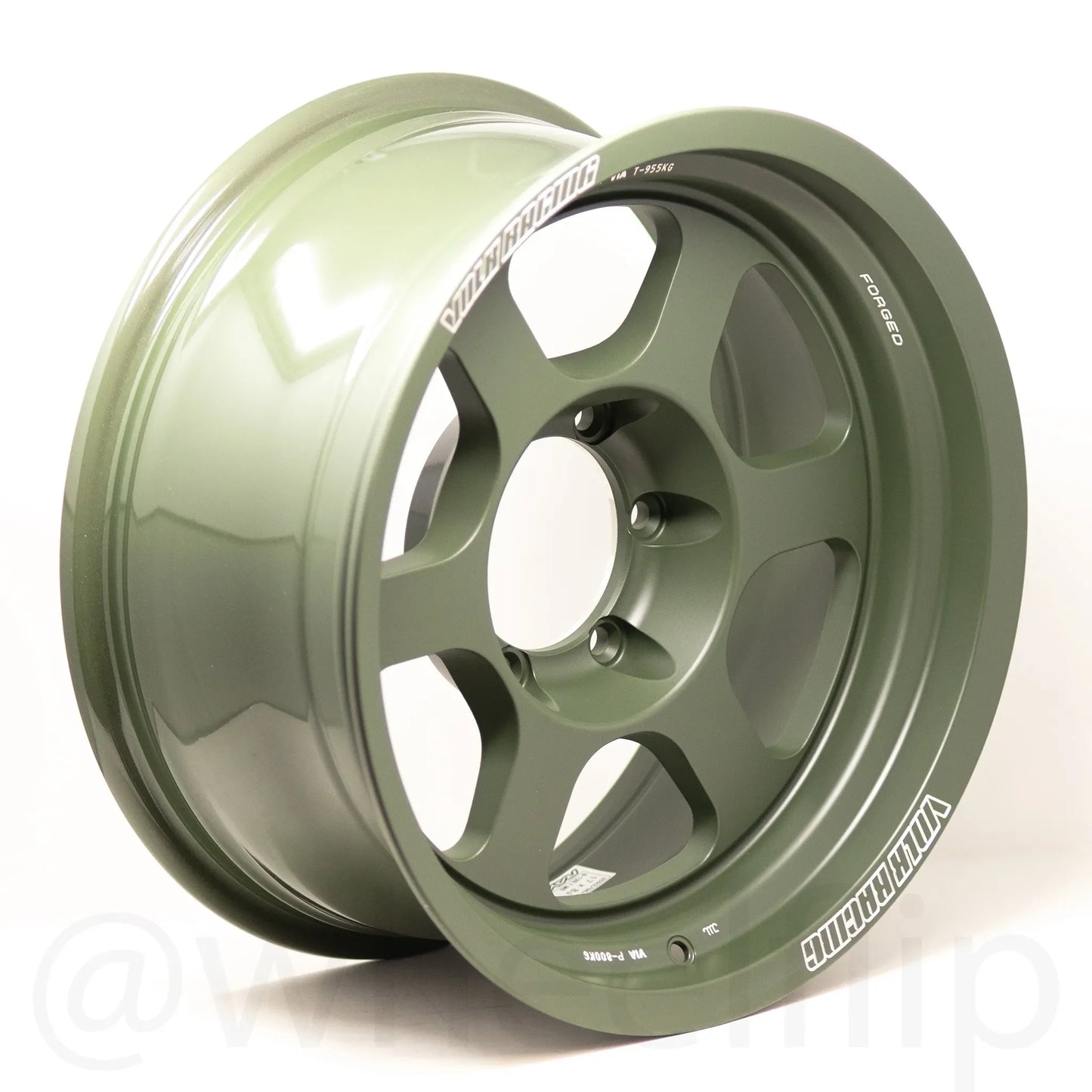 Volk Racing TE37XT M-Spec 17x8 -20 6x139.7 Matte Green (SET)