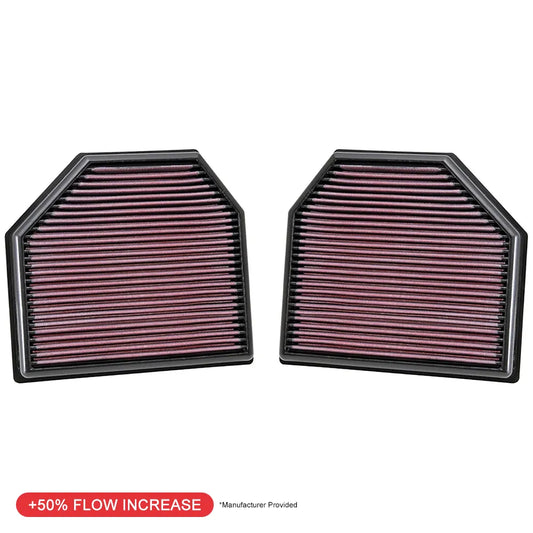 K&N Engineering Replacement Air Filter: BMW M5 (11-14) / M6 (11-14) / M4 (2015) / M3 (2015)