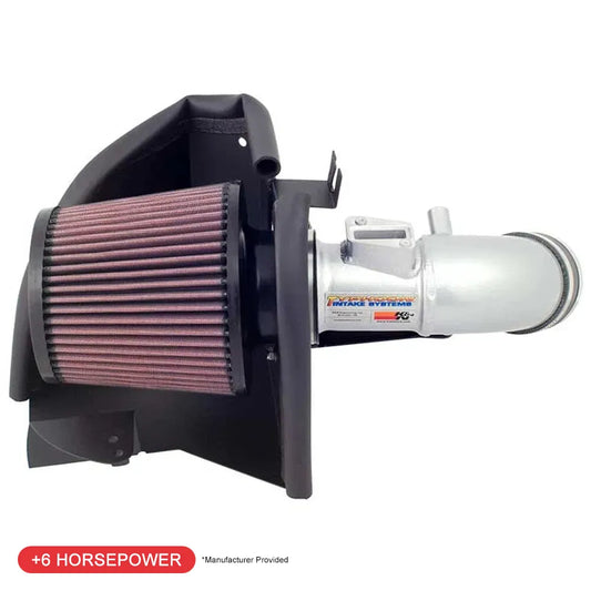 K&N Engineering Silver Typhoon Short Ram Intake: Honda Civic 2006 - 2009 1.8L