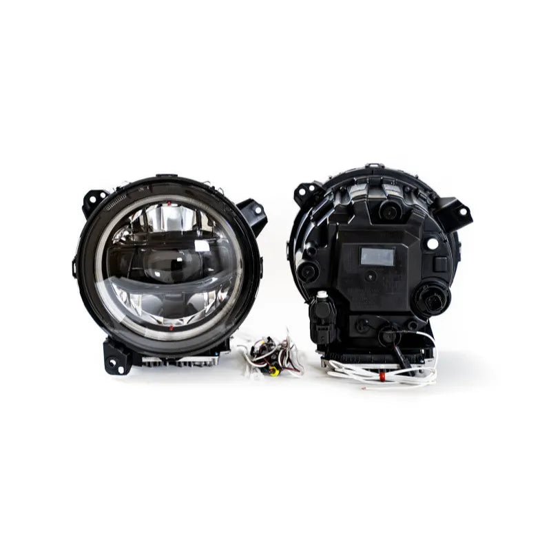 DV8 Offroad LED Projector Headlights | Jeep Gladiator/Wrangler (19-26) (HLCJL-02)