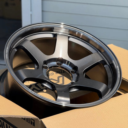 Volk Racing TE37SB SL 18x8.5 +22 6x139.7 Pressed Graphite (SET)