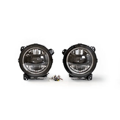 DV8 Offroad LED Projector Headlights | Jeep Gladiator/Wrangler (19-26) (HLCJL-02)