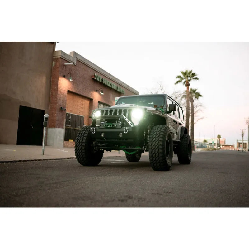 DV8 Offroad LED Projector Headlights | Jeep Gladiator/Wrangler (19-26) (HLCJL-02)