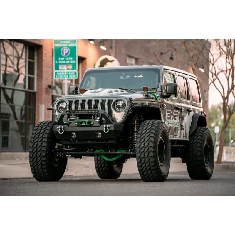 DV8 Offroad LED Projector Headlights | Jeep Gladiator/Wrangler (19-26) (HLCJL-02)