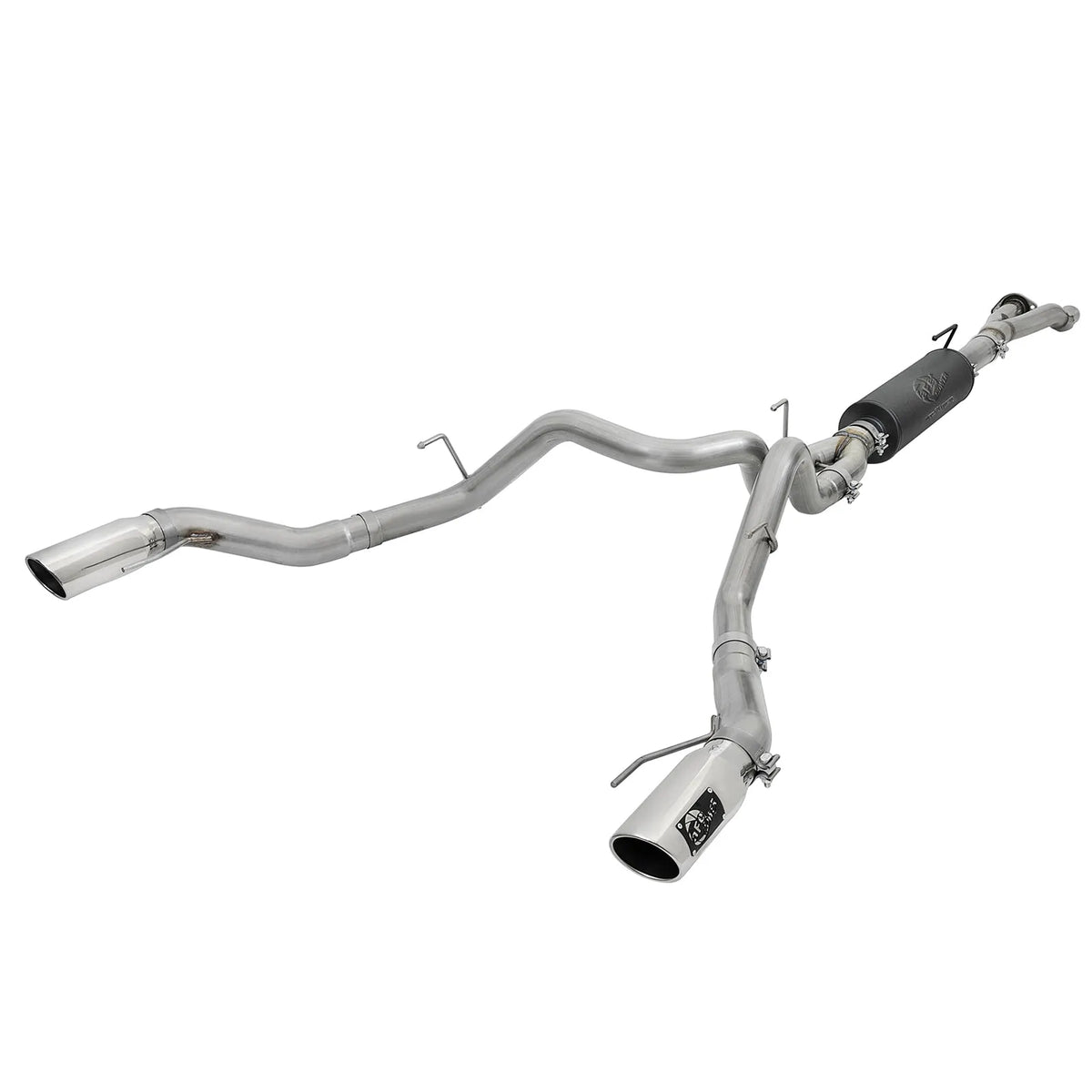 aFe MACHForce-XP 3in to 3-1/2in SS Cat-Back Exhaust | F-150 Raptor (17-18) (49-33094-P)