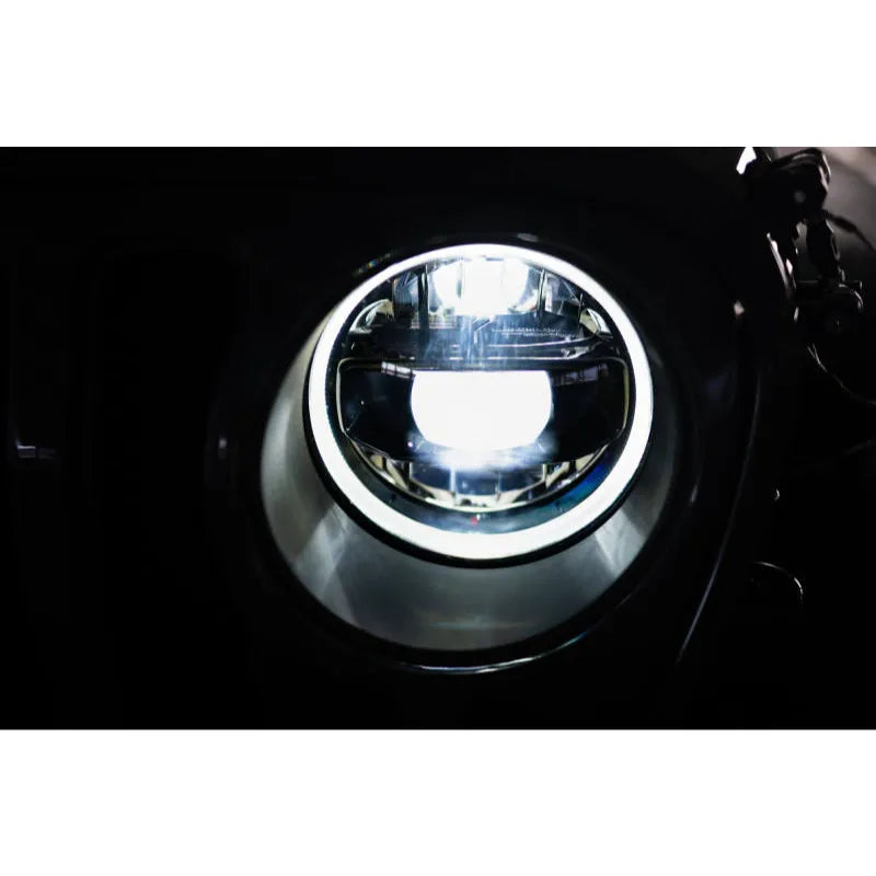 DV8 Offroad LED Projector Headlights | Jeep Gladiator/Wrangler (19-26) (HLCJL-02)