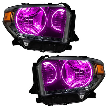 Oracle 14-17 Tundra SMD HL - Dual Halo ColorSHIFT w/ BC1 Controller (7204-335)
