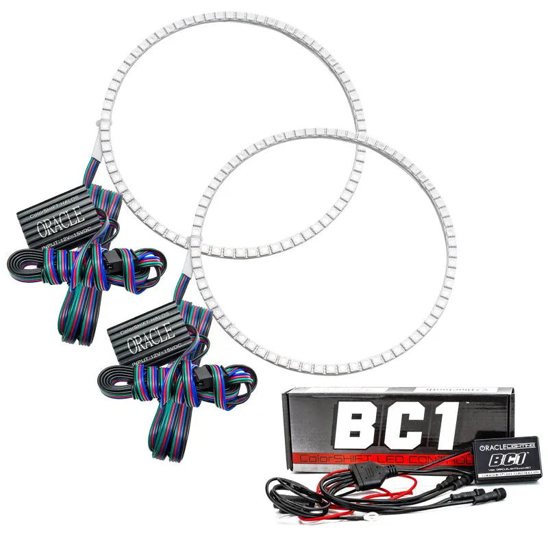 Oracle ColorSHIFT Halo Kit w/ BC1 Controller | Jeep Wrangler JK (97-07/07-18) (2665-335)