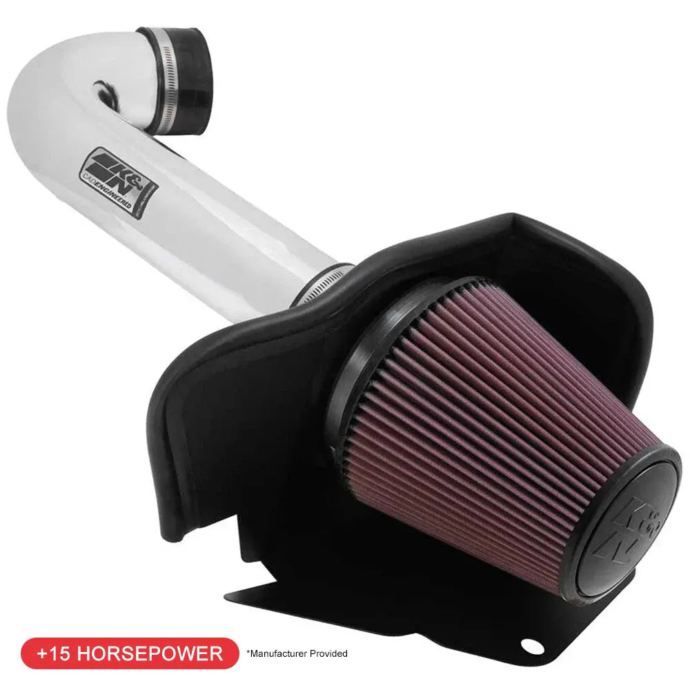 K&N High Flow Performance Intake | Jeep Grand Cherokee 5.7L V8 / Dodge Durango 5.7L V8 (77-1563KP)
