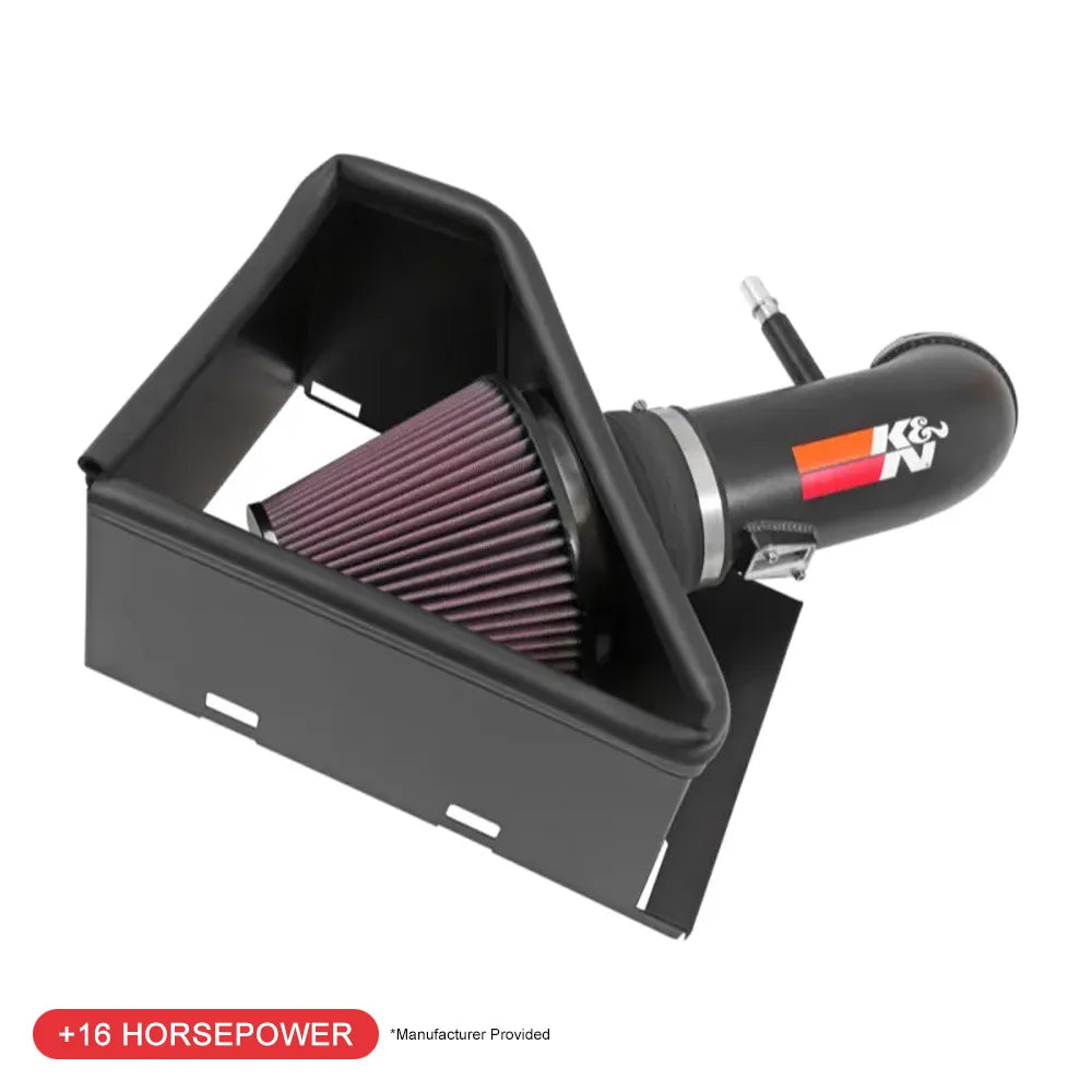 K&N High Flow Performance Intake Kit | Ram 2500/3500 6.4L V8 (14-15) K&N Engineering 77-1568KTK Ram 2500/3500 6.4L V8 High Flow Intake Kit