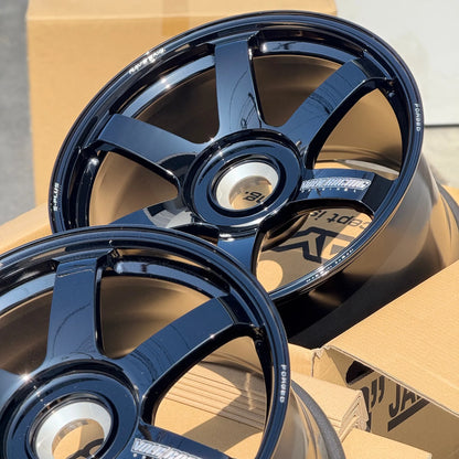 Volk Racing TE37 Saga S-Plus 20x9.5 +45, 20x12 +44 CL Black (SET)