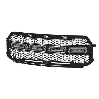 aFe Scorpion Tread Grille w/ LED Lights | Ford Raptor (17-20) (79-21001L)