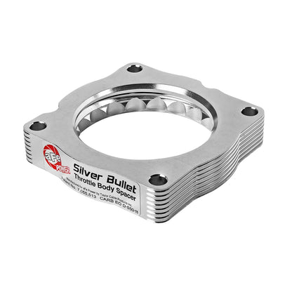 aFe Silver Bullet Throttle Body Spacer Kit | BMW 335i (12-15) / 435i (14) (46-31007)