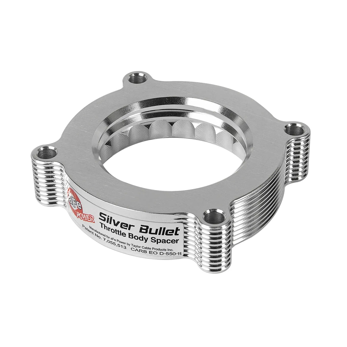 aFe Silver Bullet Throttle Body Spacer Kit | Ford F-150 Raptor (10-12) V8-6.2L (46-33011)