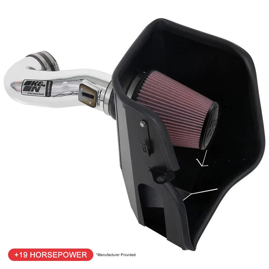 K&N Performance Air Intake Kit | Chevrolet Silverado / GMC Sierra 1500 (19-21) V8 5.3/6.2L