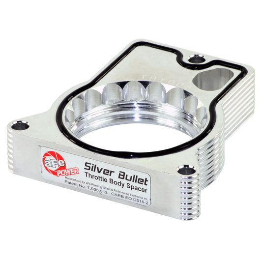 aFe Silver Bullet Throttle Body Spacer Kit | GM C/K 1500/2500/3500 (96-00) V8 5.0L/5.7L (46-34005)