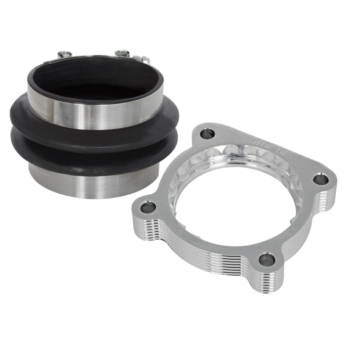 aFe Silver Bullet Throttle Body Spacer Kit | Nissan Patrol V8 5.6L (10-16) (46-36004)