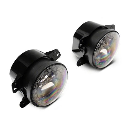 Raxiom 07-18 Jeep F&R Axial Nighthawk LED Fog Lights | Jeep JK/JL (J141597)