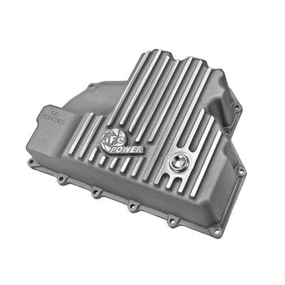 aFe Street Series Oil Pan Raw w/ Machined Fins | Dodge RAM 1500 EcoDiesel (14-16) (46-70280)