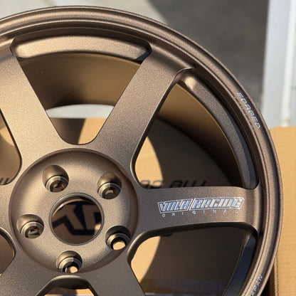 Volk Racing TE37 Saga S-Plus 18x10.5 +15 5x114.3 Bronze (SET)