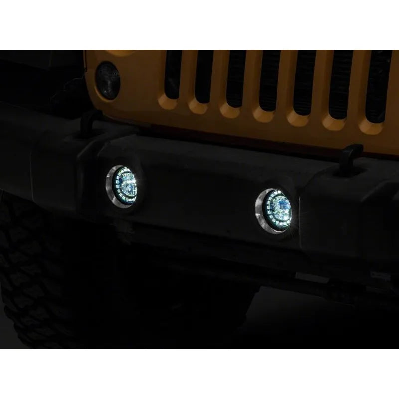 Raxiom 07-18 Jeep F&R Axial Nighthawk LED Fog Lights | Jeep JK/JL (J141597)