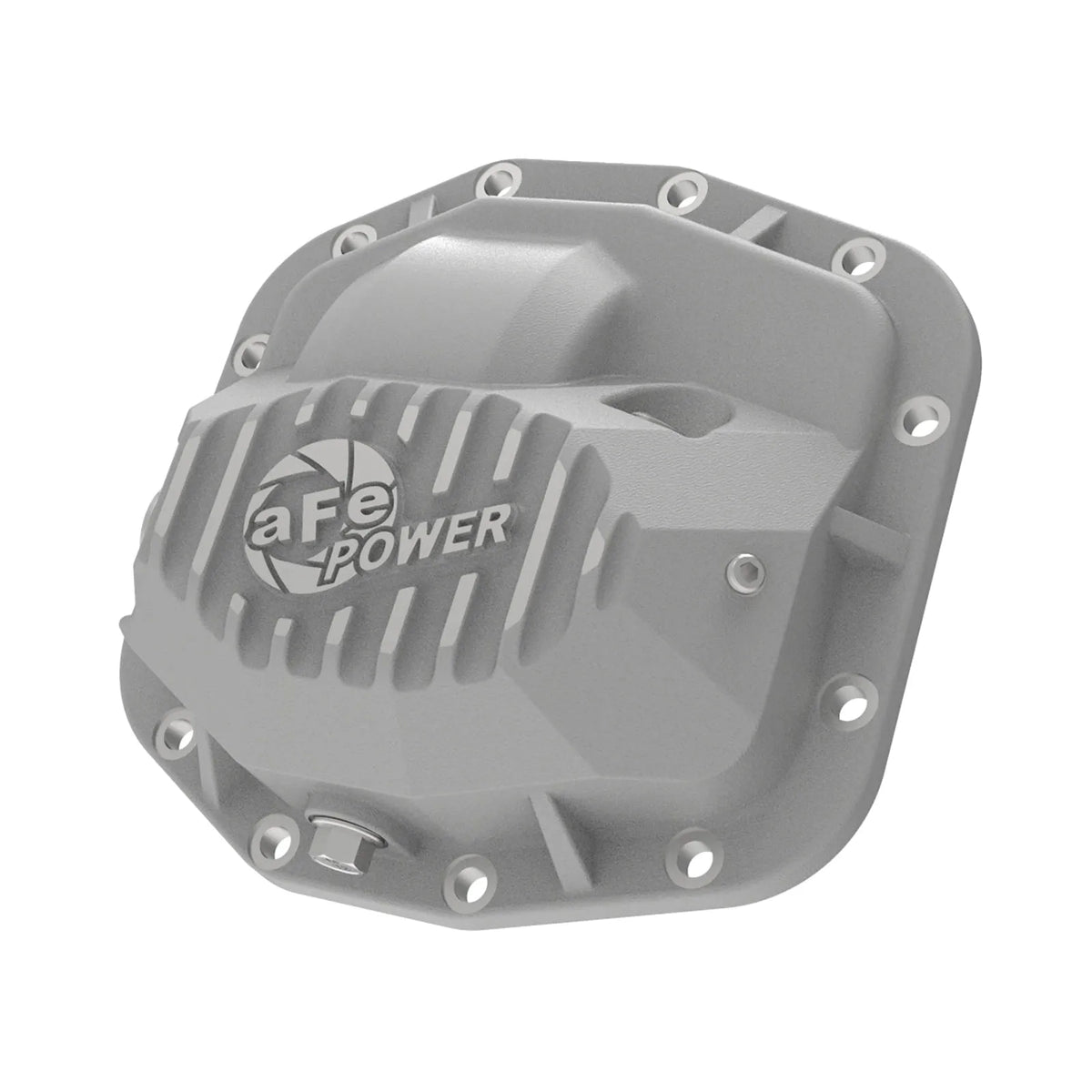 aFe Street Series Raw Front Diff Cover | Jeep JL V6 3.6L (18+) (46-71010A)