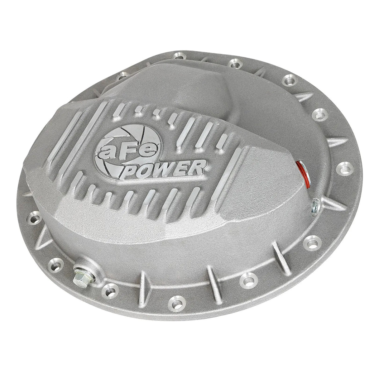 aFe Street Series Rear Differential Cover Raw w/ Machined Fins | Nissan Titan XD (16-17) (46-70360)