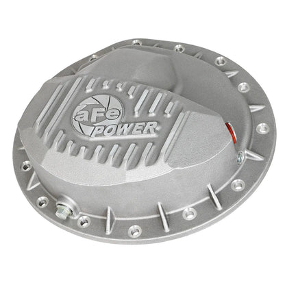 aFe Street Series Rear Differential Cover Raw w/ Machined Fins | Nissan Titan XD (16-17) (46-70360)