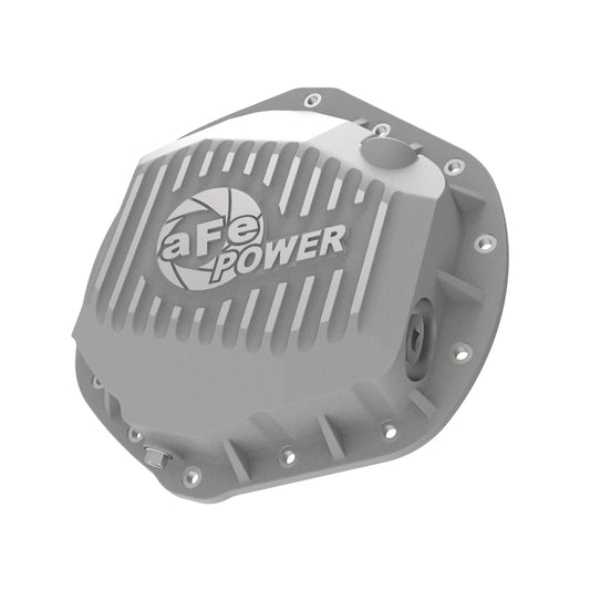 aFe Street Series Raw Rear Diff Cover w/ Fins | GM 01-19 2500/3500 HD (46-71060A) (SPF4671060A)