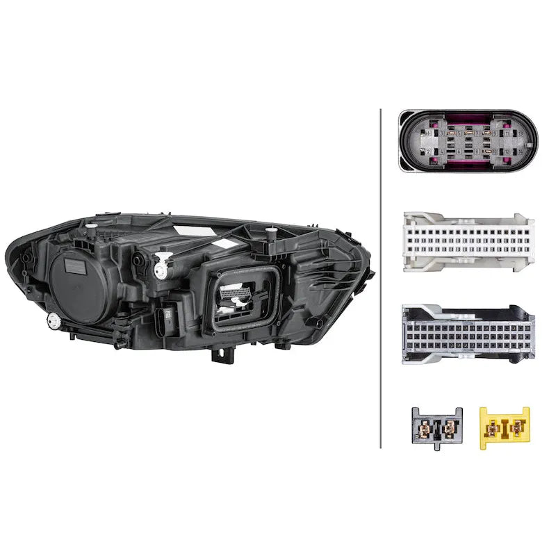 Hella A220 Headlamp LH LED | Mercedes-Benz (015091951)