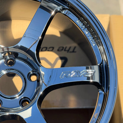 Gram Lights 57DR Limited 19x9.5 +35 5x120 Rays Black Metal Coat (SET)