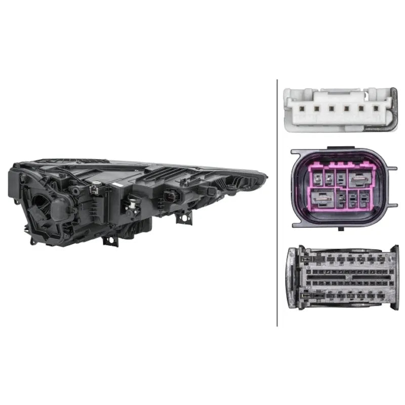 Hella 19-22 Audi Q8 Headlight Assembly (18-26) (354871051)