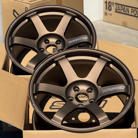 Volk Racing TE37 Saga S-Plus 19x9.5 +25, 19x11 +35 5x112 Bronze (SET)