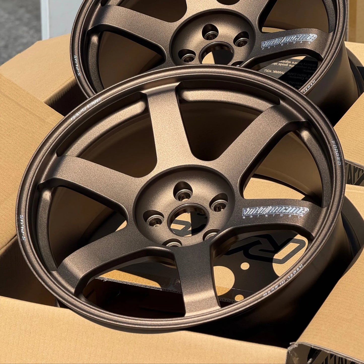 Volk Racing TE37 Saga S-Plus 19x9.5 +25, 19x11 +35 5x112 Bronze (SET)