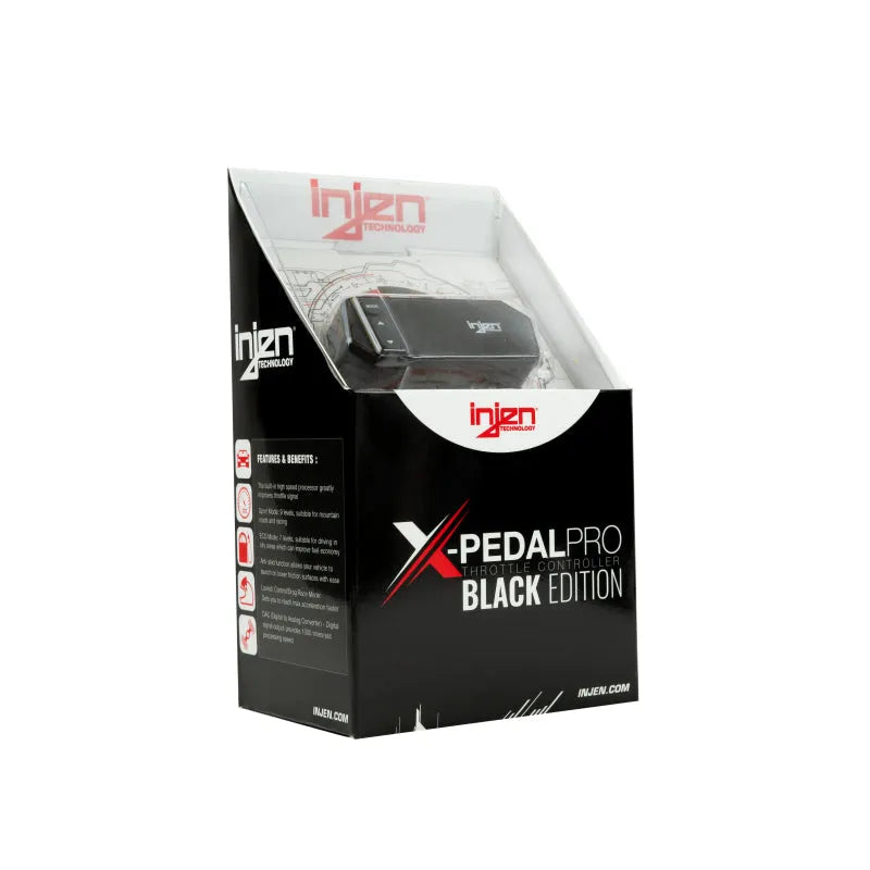 Injen X-Pedal Pro Black Throttle Controller | Jeep Wrangler JL (18-20) (PT0010B)