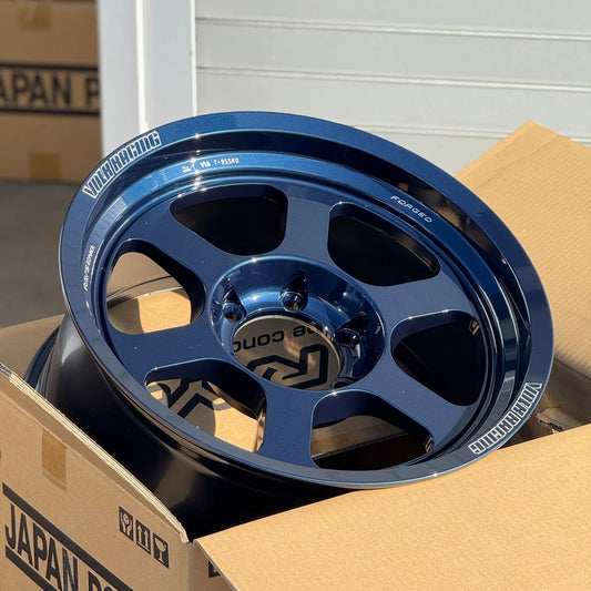 Volk Racing TE37XT M-Spec 18x9 +15 6x139.7 Mag Blue (SET)